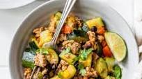 Ground Turkey Skillet with Zucchini, Corn, Black Beans and Tomato Ground Turkey Skillet with Zucchini, Corn, Black Beans and Tomato