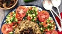 Mujadara with Bulgur مجدرة مع برغل Mujadara with Bulgur مجدرة مع برغل