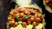 Vegan Chickpea Tikka Masala with Pineapple Vegan Chickpea Tikka Masala with Pineapple