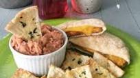 Homemade Pita Chips & Hummus Homemade Pita Chips & Hummus