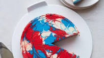 Red, White and Blue Cheesecake Red, White and Blue Cheesecake