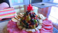Antipasto Cheese Ball Christmas Tree Antipasto Cheese Ball Christmas Tree