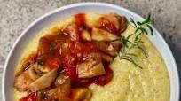 creamy polenta with wild mushroom ragu creamy polenta with wild mushroom ragu