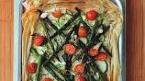 Veggie filo tart Veggie filo tart
