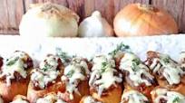 FRENCH ONION CROSTINI FRENCH ONION CROSTINI