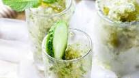 Raspado de pepino Raspado de pepino