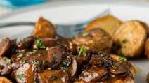 Pan Seared Chicken with Mushrooms Pan Seared Chicken with Mushrooms
