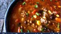 Easy Chipotle Taco Soup with Ground Beef Easy Chipotle Taco Soup with Ground Beef