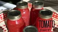 Tomato Juice Recipe (for Canning) Tomato Juice Recipe (for Canning)
