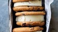 Ice Cream Sandwiches with Chocolate Chip Cookies Ice Cream Sandwiches with Chocolate Chip Cookies