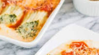 Five Cheese Spinach Manicotti Five Cheese Spinach Manicotti