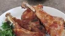 Roasted Barbecued Turkey Legs Roasted Barbecued Turkey Legs