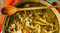 Simple Chicken Noodle Soup with Homemade Noodles Simple Chicken Noodle Soup with Homemade Noodles
