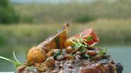 Dukkah spiced braised lamb neck Dukkah spiced braised lamb neck
