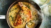 Chicken Breasts with White Wine Pan Sauce with Crème Fraîche and Spring Herbs Chicken Breasts with White Wine Pan Sauce with Crème Fraîche and Spring Herbs