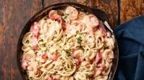 Creamy, Garlicky Shrimp Skillet Creamy, Garlicky Shrimp Skillet