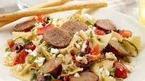 Mediterranean Pasta with Johnsonville Italian Sausage Mediterranean Pasta with Johnsonville Italian Sausage