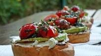 Bruschetta with Grilled Zucchini Bruschetta with Grilled Zucchini