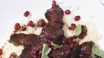 Pomegranate-Marinated Lamb with Spices and Couscous Pomegranate-Marinated Lamb with Spices and Couscous