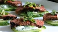 Spicy Korean Beef & Cucumber Appetizers Spicy Korean Beef & Cucumber Appetizers
