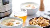 instant pot cream of cauliflower soup instant pot cream of cauliflower soup