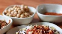 Koshari (Egyptian Rice, Lentils and Macaroni with Spicy Tomato Chile Sauce) Koshari (Egyptian Rice, Lentils and Macaroni with Spicy Tomato Chile Sauce)