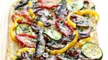 Roasted Vegetable Flatbread Roasted Vegetable Flatbread