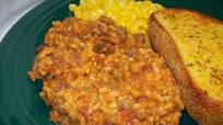 15 Minute Cheesy Chili 'N Rice Skillet 15 Minute Cheesy Chili 'N Rice Skillet