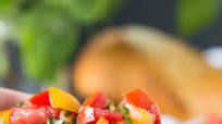 Tomato Basil Bruschetta Tomato Basil Bruschetta