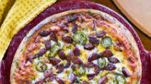 Spicy Beef Sausage Pizza Spicy Beef Sausage Pizza