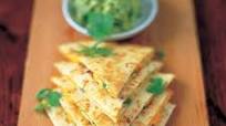 Quesadillas with guacamole Quesadillas with guacamole