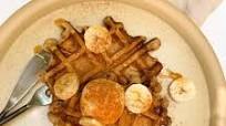 banana protein waffles banana protein waffles
