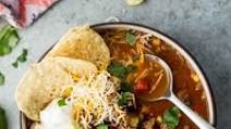 Taco Soup with Ground Beef Taco Soup with Ground Beef