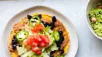 Vegetarian Tostadas Vegetarian Tostadas