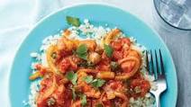 Paleo Tomato Chicken Curry With Cauliflower Rice Recipe Paleo Tomato Chicken Curry With Cauliflower Rice Recipe