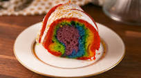 Rainbow Bundt Cake Rainbow Bundt Cake