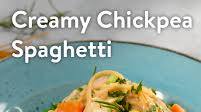 Creamy Chickpea Spaghetti Creamy Chickpea Spaghetti