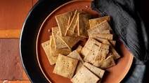 Vegan Cheesy Crackers Vegan Cheesy Crackers