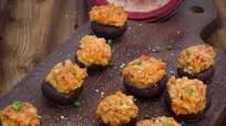 Hummus Stuffed Mushrooms Recipe Hummus Stuffed Mushrooms Recipe