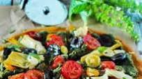 Mediterranean Pumpkin Pizza (Gluten-Free, Vegan) Mediterranean Pumpkin Pizza (Gluten-Free, Vegan)