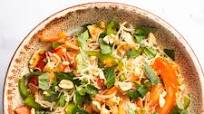 Thai Rice Noodle Salad With Chili-Lime Vinaigrette Thai Rice Noodle Salad With Chili-Lime Vinaigrette
