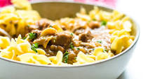 Slow Cooker Beef Tips And Noodles Recipe Slow Cooker Beef Tips And Noodles Recipe