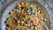Basmati and Wild Rice with Chickpeas, Currents and Herbs (vegan and gluten free) Basmati and Wild Rice with Chickpeas, Currents and Herbs (vegan and gluten free)