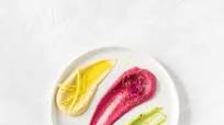 Hummus Trio (Lemon, Beetroot, Basil) Hummus Trio (Lemon, Beetroot, Basil)