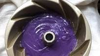 Ube-Purple Yam Pound Cake with Ube Frosting Ube-Purple Yam Pound Cake with Ube Frosting