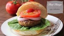 Beef Burger - Low Calorie Beef Burger - Low Calorie