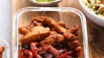 Keto Chicken Fajita Meal Prep Recipe Keto Chicken Fajita Meal Prep Recipe