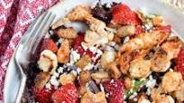 Chicken, Feta and Strawberry Salad Chicken, Feta and Strawberry Salad