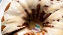 Peach Bundt Cake with Brown Butter Icing Peach Bundt Cake with Brown Butter Icing