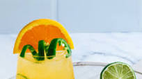Spicy Orange Margarita Mocktail Spicy Orange Margarita Mocktail